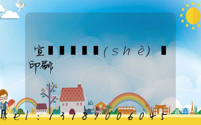 宣傳冊畫冊設(shè)計印刷