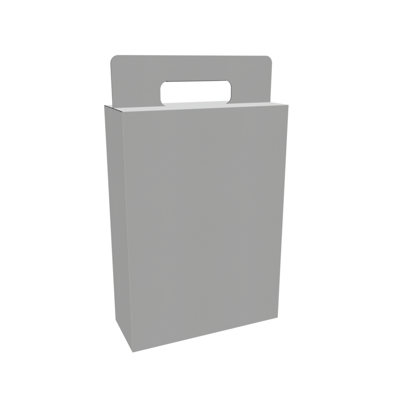 禮物紙袋-外延手提袋設(shè)計結(jié)構(gòu)圖